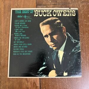 The Best‎ of Buck Owens LP Vinyl Record Capital Records